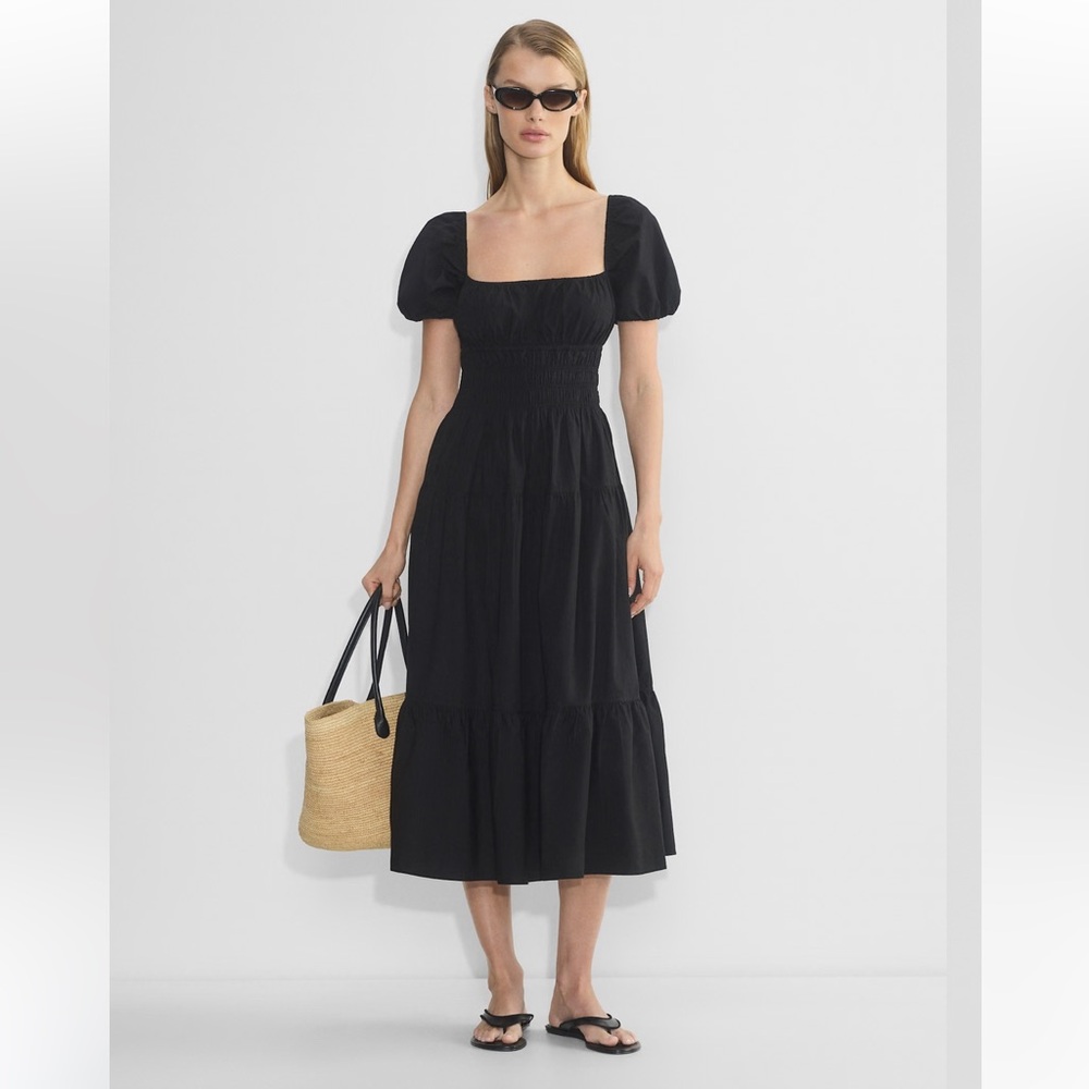 Aritzia Allegoria Poplin Dress